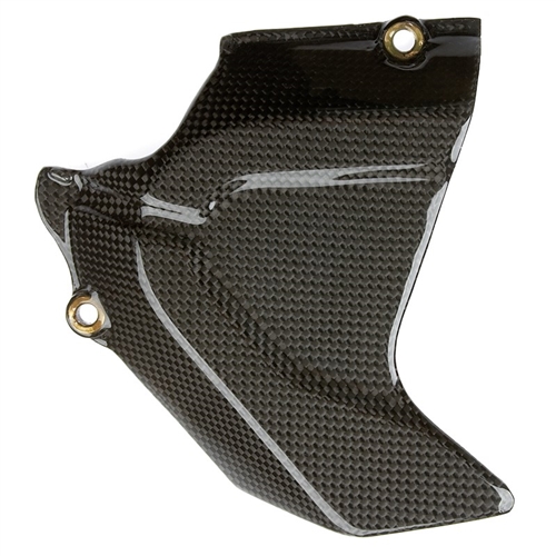 Ducati 848/1098/1198 Carbon Dynamics Carbon Fiber Countershaft / Front Sprocket Cover (Closed)
