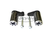 2007-2008 Honda CBR600RR Carbon Fiber Inlay Frame Sliders