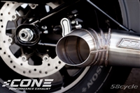 2018-2026 M8 Softail - Cone "Turnout" 2-1 Full System - Cone Performance Exhaust for Harley Davidson