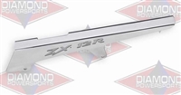 2000-2005 Kawasaki ZX12R Polished Billet Aluminum Chain Guard - Logo