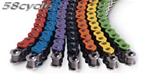 EK 520 MVXZ 120 link X-Ring Chain with Clip Master Link - Yellow