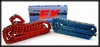 EK 530 MVXZ, 120 link X-Ring Chain with Rivet X-Ring Master Link - Red