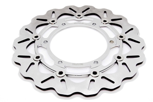 2008-2014 Suzuki GSXR750 Galfer Chrome Front Wave Rotor