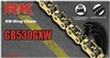 Gold RK 530 GXW, 120 link X-Ring Chain with Rivet X-Ring Master Link