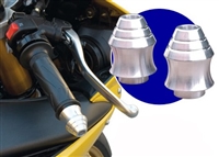 Graves Motorsports 2006-2016 Yamaha R6 Bar Ends - Silver (BEY-04R1-A)