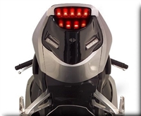2008-2011 Honda CBR1000RR Hotbodies Superbike Undertail - LED Signals - Transparent Smoke