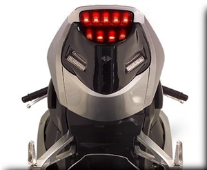 2008-2011 Honda CBR1000RR Hotbodies Superbike Undertail - LED Signals - Transparent Smoke