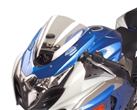 2009-2016 Suzuki GSXR1000 Hotbodies Racing Grand Prix - Dual Radius (Double Bubble) Windshield / Windscreen (60901-1602) - Clear