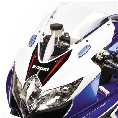 2008-2009 Suzuki GSXR600 Hotbodies Racing SuperSport (OE Factory Shape) Windshield / Windscreen (60801-1604) - Clear
