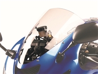 2005-2006 Kawasaki ZX6R 636 / ZX6RR Hotbodies Racing SuperSport Windshield / Windscreen (K056R-WSS-CLR) - Clear