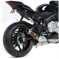 2015-2023 Yamaha R1 / R1M Hotbodies MGP Slip On Exhaust - Carbon Fiber