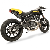 2015-2017 Ducati Scrambler Hotbodies MGP Slip On Exhaust - Carbon Fiber (31501-2404)