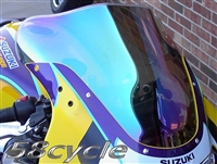 2003-2004 Suzuki GSXR1000 Harris Performance Iridium TechnaFlo Double Bubble Windshield / Windscreen (202329)