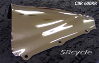 2003-2004 Honda CBR600RR Harris Performance Mercury TechnaFlo Double Bubble Windshield/Windscreen (202312)