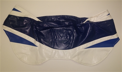 (Color: 2003 Blue/White) 2003-2004 Suzuki GSXR1000 Tank Bra | Cover | Wrap