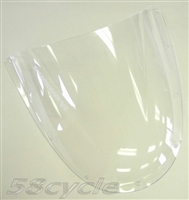 1994-2002 Ducati 996 Lockhart Phillips Clear V2 Double Bubble Windshield/Windscreen (101-WS2202C)