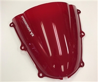 2005-2006 CBR600RR Lockhart Phillips Transparent Red V2 Double Bubble Windshield / Windscreen (101-WS3215TR)