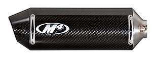 2003-2005 Yamaha R6 M4 Standard Mount Slip On Exhaust System - Carbon Fiber Muffler (YA6314)