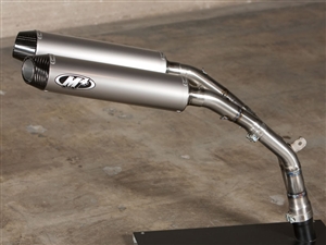 2007-2008 Yamaha R1 M4 Standard Dual Undertail Slip On Exhaust System - Titanium Mufflers (YA9726)