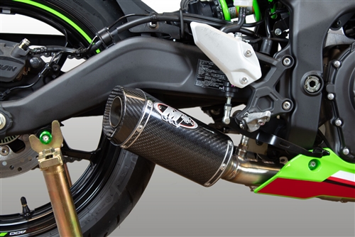 2023-2026 Kawasaki ZX4R / ZX4RR M4 Exhaust Full System Street Slayer Carbon (KA4434)