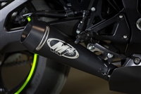 2017-2025 Suzuki GSXR1000 M4 GP Mount Full Exhaust System - Black Muffler (SU9152-GP)