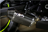 2017-2025 Suzuki GSXR1000 M4 Street Slayer Full Exhaust System Carbon Fiber Muffler (SU9164)