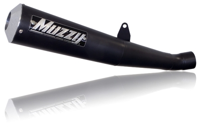2009-2011 Kawasaki ZX6R Muzzy SlipOn / Slip-on Exhaust System with Black M10 Muffler (1014-00279)
