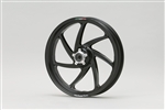 ALL Ducati Desmosedici RR Marchesini Forged Magnesium GENESI - M7R 17" x 3.50" Front Wheel - Matte Black (FS71398NO)