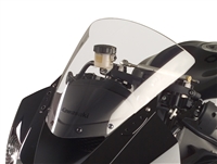 2008-2010 Kawasaki ZX10R Militantmoto F22 Windshield / Windscreen Supersport Legal (Stock Dimensions) - Clear (50-2010)