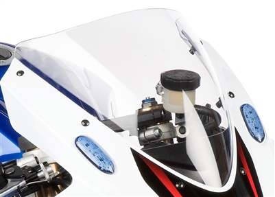 2008-2010 Suzuki GSXR600 / GSXR750 Militantmoto F22 Windscreen Supersport Legal (Stock Dimensions) - Clear (50-3000)