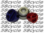 2000-2006 Kawasaki ZX12R Anodized Billet Aluminum Oil Filler Cap with O-ring