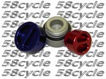 2004-2006 Kawasaki ZX10R Anodized Billet Aluminum Oil Filler Cap with O-ring