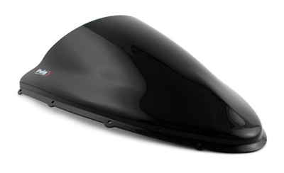 2007-2010 Ducati 1098 / 1098S / 1198 Puig Double Bubble Windshield/Windscreen - Black (4667N)