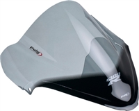 2008-2020 Suzuki GSX-R Hayabusa Puig Z-Racing Double Bubble Windshield / Windscreen (4826H) - SMOKE