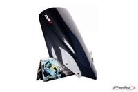 2006-2015 Yamaha FZ1 Puig Racing Double Bubble Windshield/Windscreen (4061C) - Carbon Fiber Look