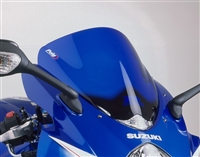 2007-2008 Suzuki GSXR1000 Puig Racing Double Bubble Windshield / Windscreen (4363A) - Blue