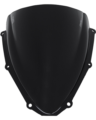 2006-2007 Suzuki GSXR750 Puig Racing Black Double Bubble Windshield / Windscreen (4055N)