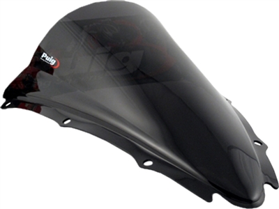 2000-2001 Yamaha R1 Puig Racing Double Bubble Windshield / Windscreen (0044F) - Dark Smoke