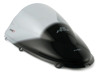 2006-2022 Kawasaki ZX14 Smoke Puig Racing Double Bubble Windshield / Windscreen (4057H)