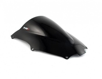 2000-2003 Kawasaki ZX9R Puig Racing Double Bubble Windshield/Windscreen (0565F) - Dark Smoke