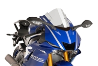 2017-2025 Yamaha R6 Puig Z-Racing Double Bubble Windshield / Windscreen (9723W) - Clear