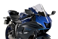 2022-2025 Yamaha R7 Puig Z-Racing Double Bubble Windshield / Windscreen (9723H) - Smoke