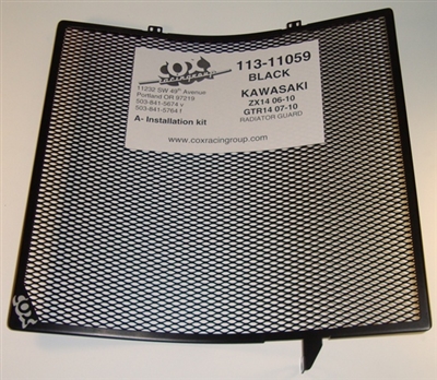 2006-2025 Kawasaki ZX14 ZX14R / GTR1400 Concours Cox Radiator Grill Guard Protection