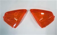 2008-2009 Suzuki GSXR750 Clear Alternatives Rear Turn Signal Lenses - Orange (CTS-0061-O)
