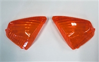 2007-2008 Suzuki GSXR1000 Clear Alternatives Rear Turn Signal Lenses - Orange (CTS-0061-O)