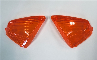 2008-2009 Suzuki GSXR600 Clear Alternatives Rear Turn Signal Lenses - Orange (CTS-0061-O)