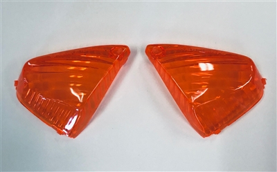 2007-2008 Suzuki GSXR1000 Clear Alternatives Rear Turn Signal Lenses - Orange (CTS-0061-O)