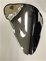 2003-2004 Honda CBR600RR Sportech V-Flow Double Bubble Windshield/Windscreen (2301-0952) - Chrome