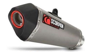 2013-2015 Honda CB500 F/X Scorpion Serket Taper Slip-On Exhaust System - Titanium Can (RHA160TEO)