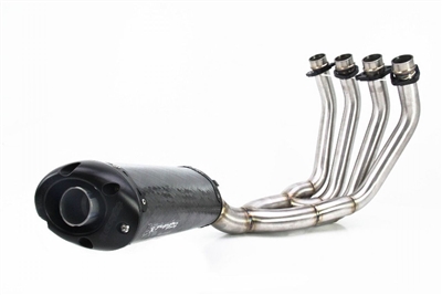 2009-2015 Yamaha FZ6R Two Brothers Racing - Black Series (M-2) FULL Exhaust System